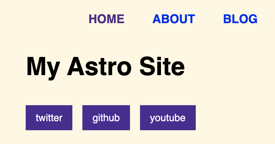my simple astro blog